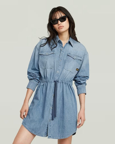 310215 G-STAR Robe chemisier en jean