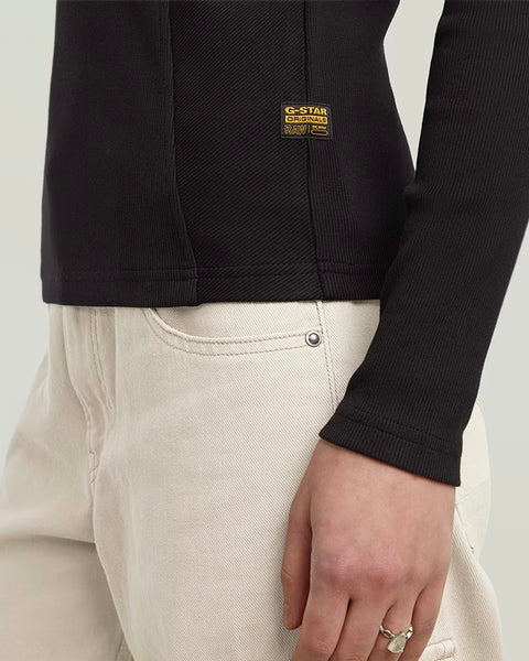 380225 G-Star chandail noir col haut