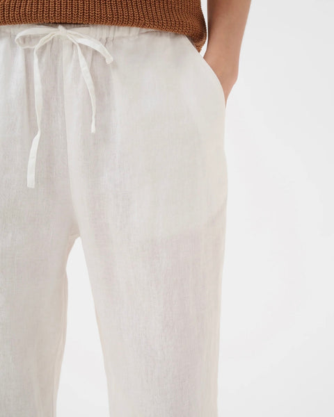 383216 Part Two pantalon Berita en lin