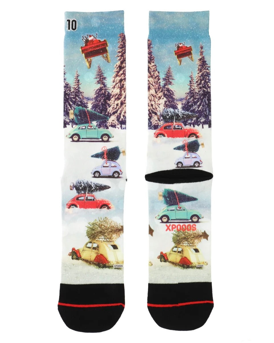 353425 XPOOOS Bas hommes long Noël