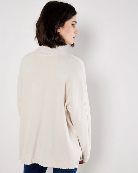 397225 Apricot tricot torsadé avec cristaux