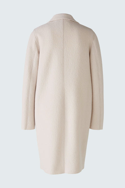 375716 Oui manteau laine bouillie stone