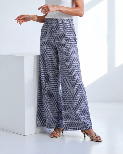 355216 Pantalon palazzo