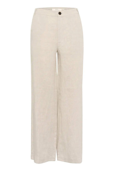 366016 InWear pantalon SolinaIW en lin beige