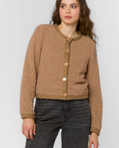 389325 Velvet Heart cardigan tan