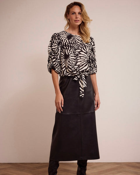 361225 Tramontana jupe cuir végan