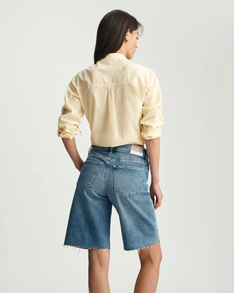 384616 Mavi ERIKA bermudas en denim
