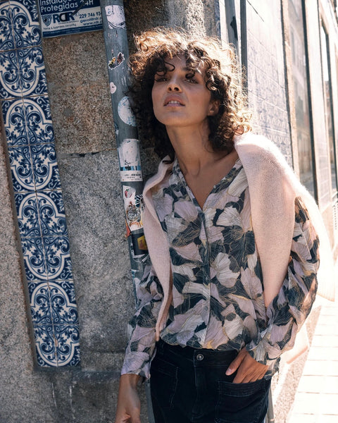 349416 Blouse imprimée