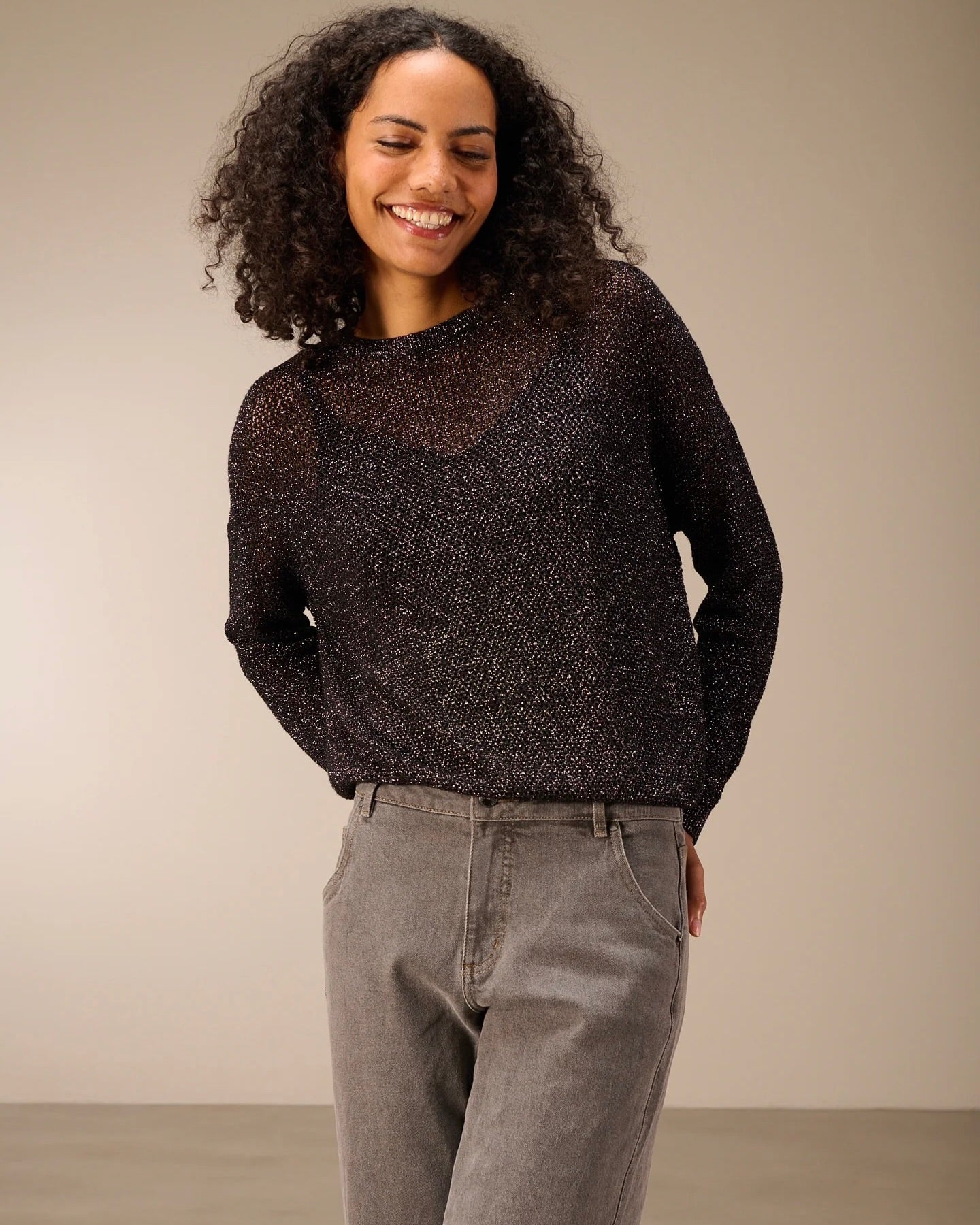 371825 Nile pull mesh brillant