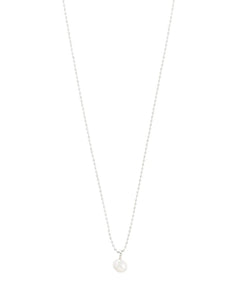 349925 PILGRIM Collier HADLEY argent avec pendentif perle