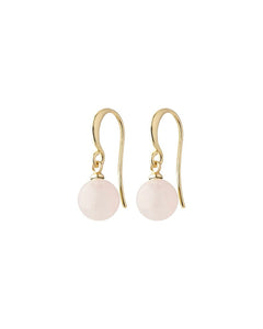 350425 PILGRIM Boucle d’oreilles GOLDIE avec quartz rose