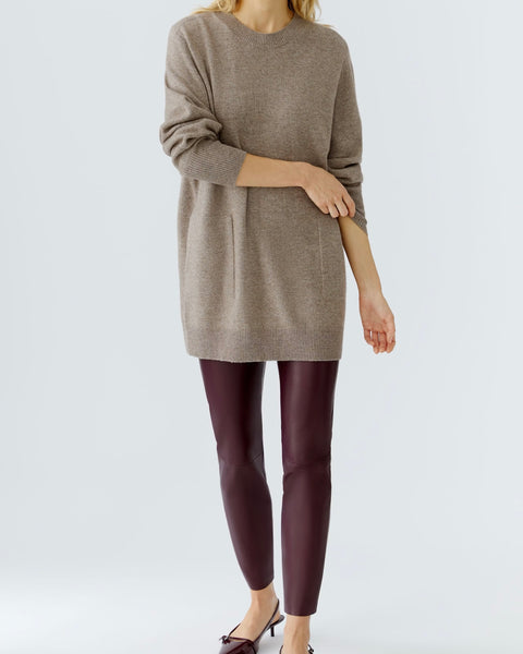 355225 Oui legging cuir végan CHASEY