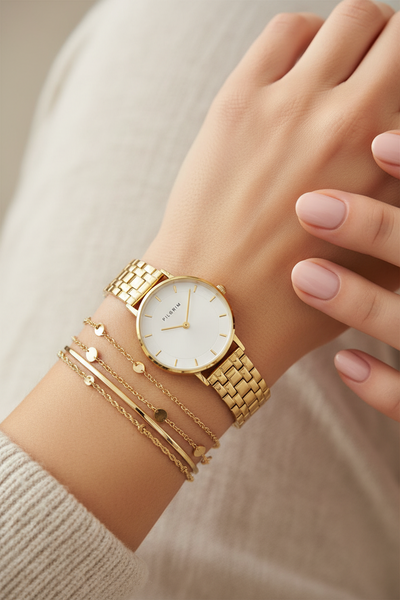 387625 Pilgrim montre or