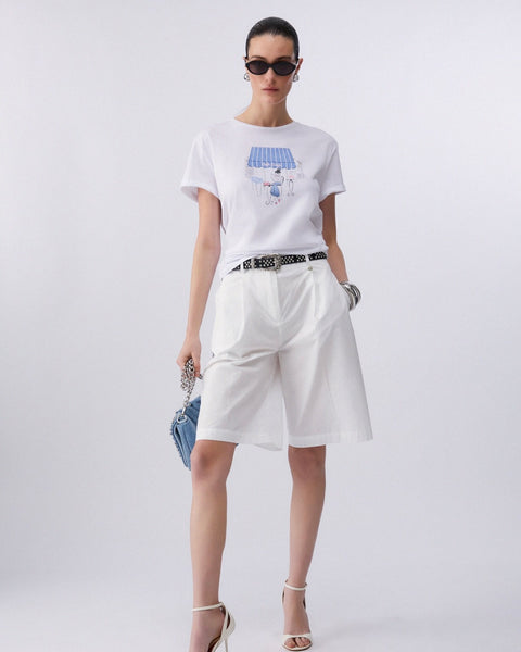 376816 Liu Jo t-shirt « café Liu Jo »