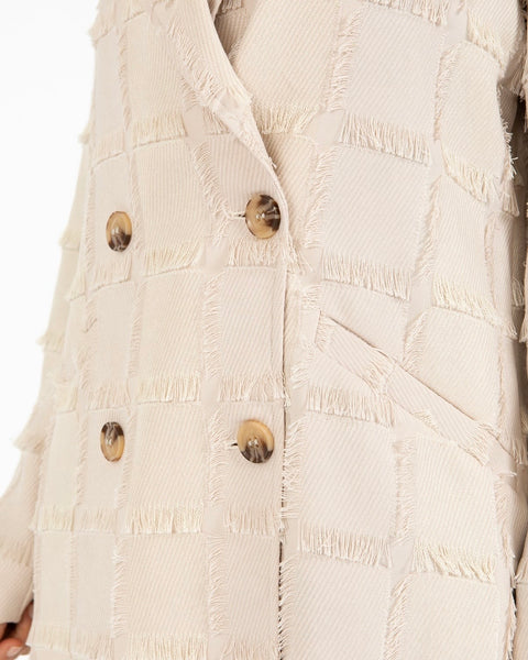 275315 Coster manteau long texturé