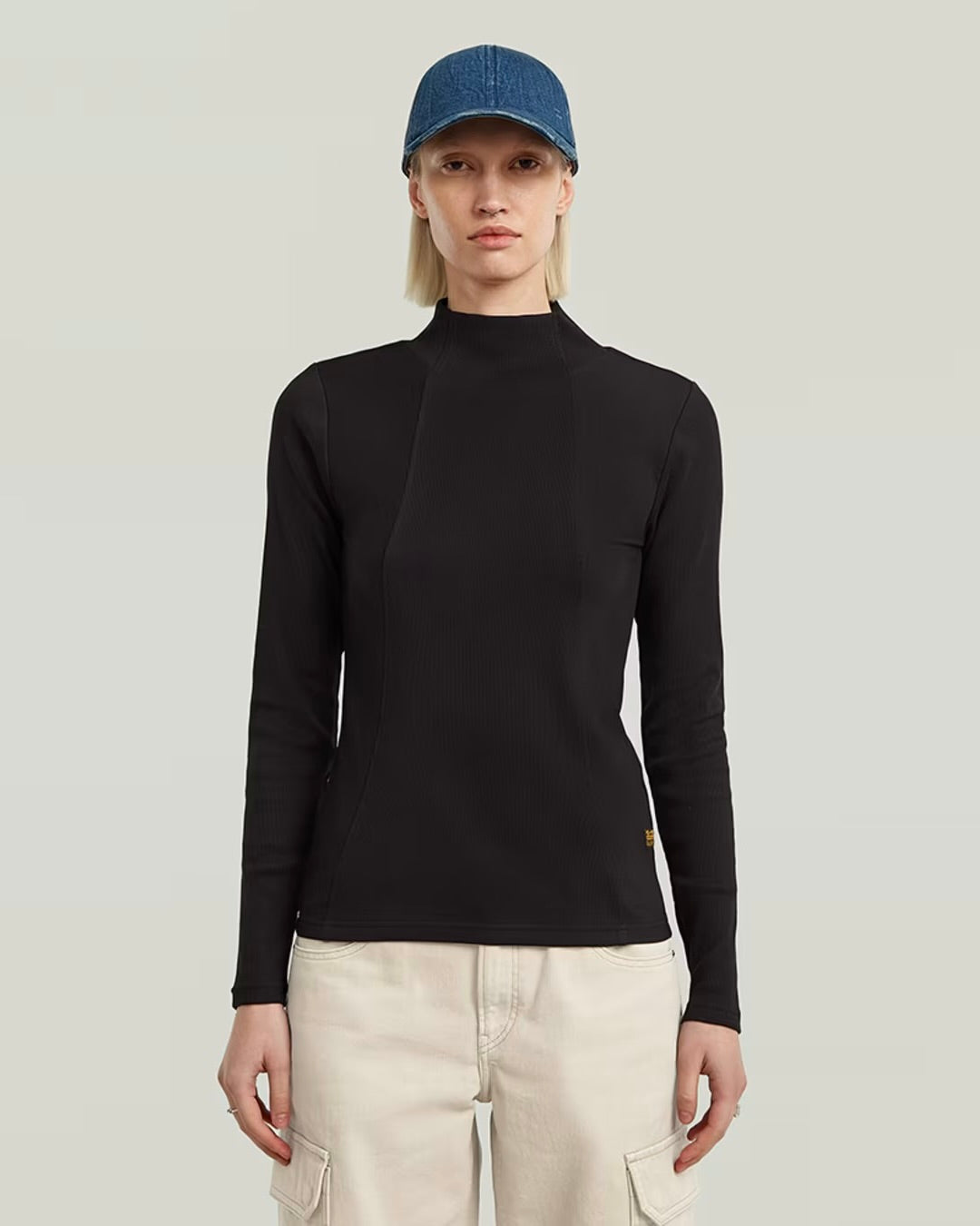 380225 G-Star chandail noir col haut