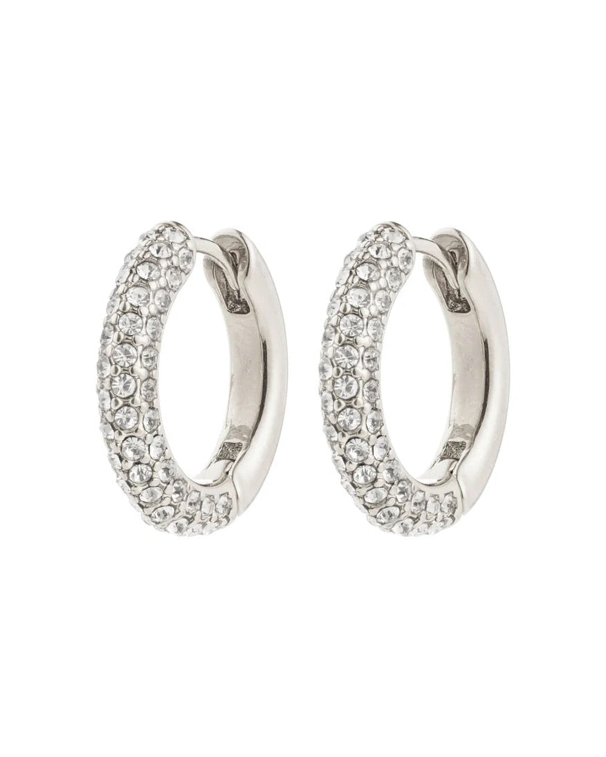 349425 PILGRIM Boucle d’oreilles TATUM argent en anneaux