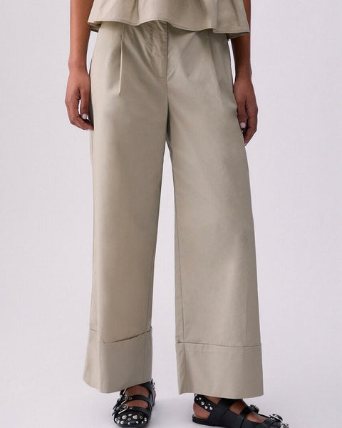 377116 Liu Jo pantalon de toile ample