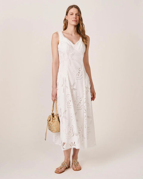 396216 robe blanche broderie anglaise
