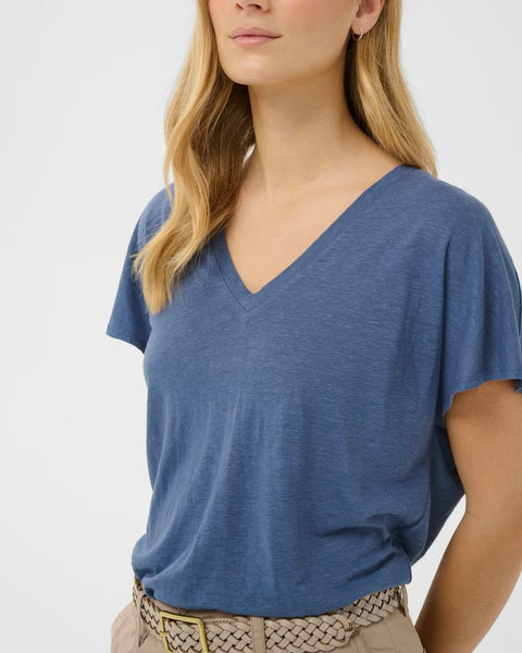 364216 Part Two t-shirt Axelines lin et viscose