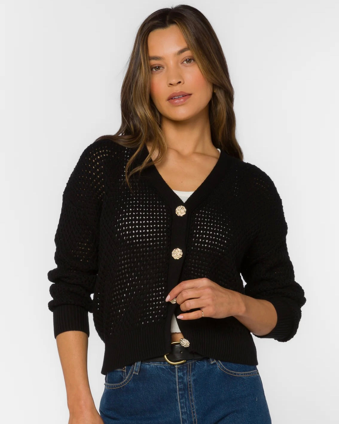 389225 Velvet Heart cardigan noir