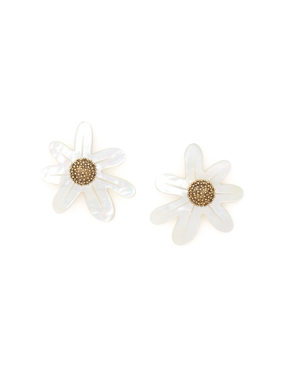 324115 FRANCK HERVAL Boucle d’oreilles marguerite