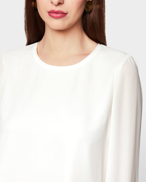 332825 Marccain blouse ivoire