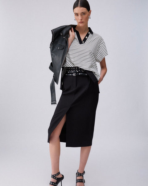 377216 Liu Jo polo ample rayé