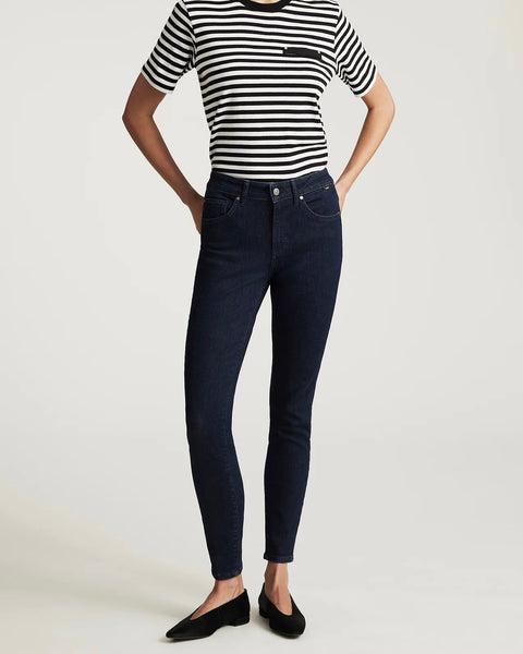 366025 MAVI Tess jeans skinny denim foncé
