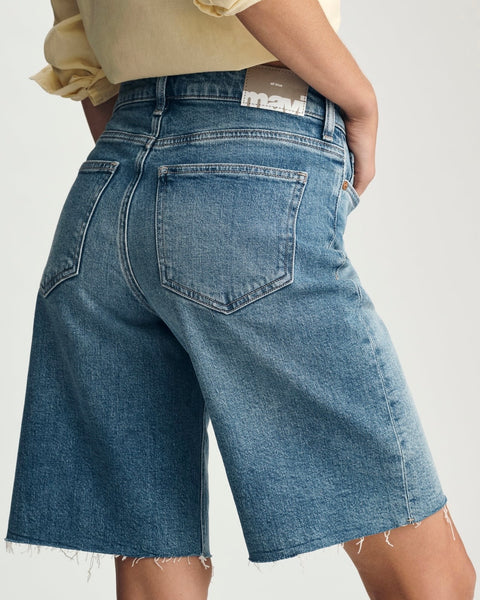 384616 Mavi ERIKA bermudas en denim