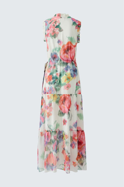 320915 OUI robe longue imprimée fleurie