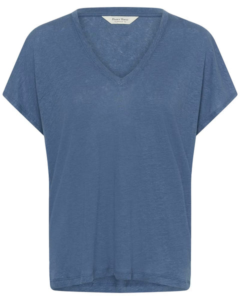 364216 Part Two t-shirt Axelines lin et viscose
