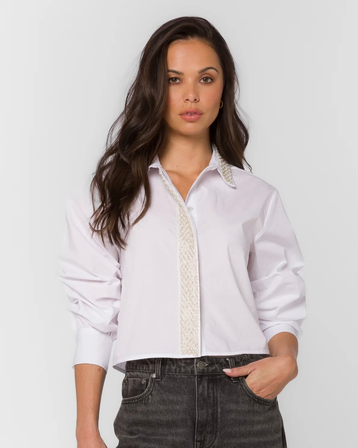 389425 Velvet Heart chemisier perles et cristaux