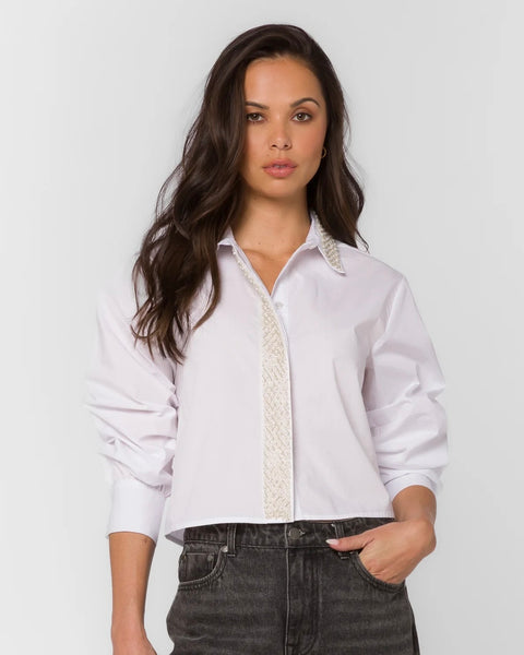 389425 Velvet Heart chemisier perles et cristaux