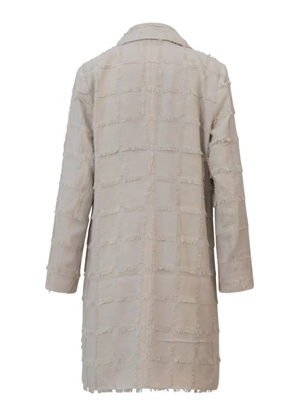 275315 Coster manteau long texturé