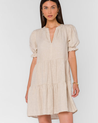 326215 Velvet Heart robe en lin Marscina