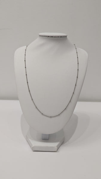 694714 L'ACTUEL collier maille fine petites billes