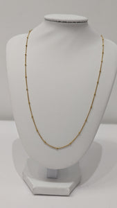 694714 L'ACTUEL collier maille fine petites billes