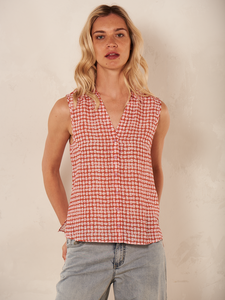 527513 Nile top camisole à boutons