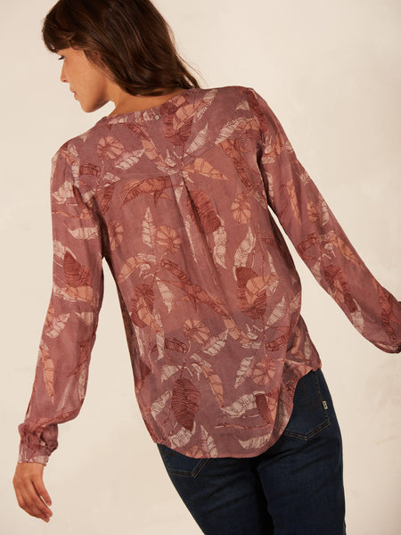 545523 Nile blouse rose/lila