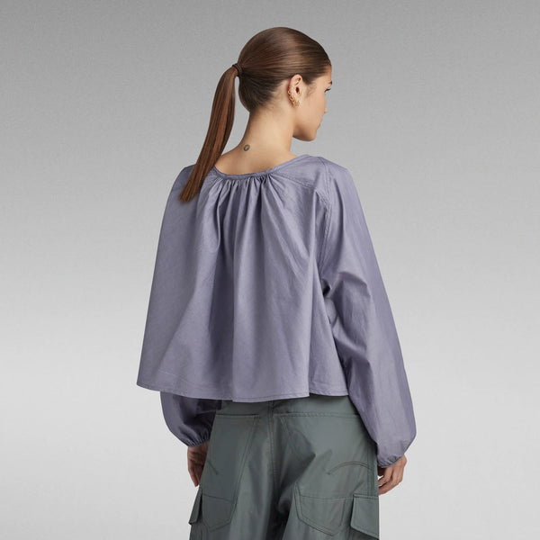544723 G-Star blouse oversized mauve