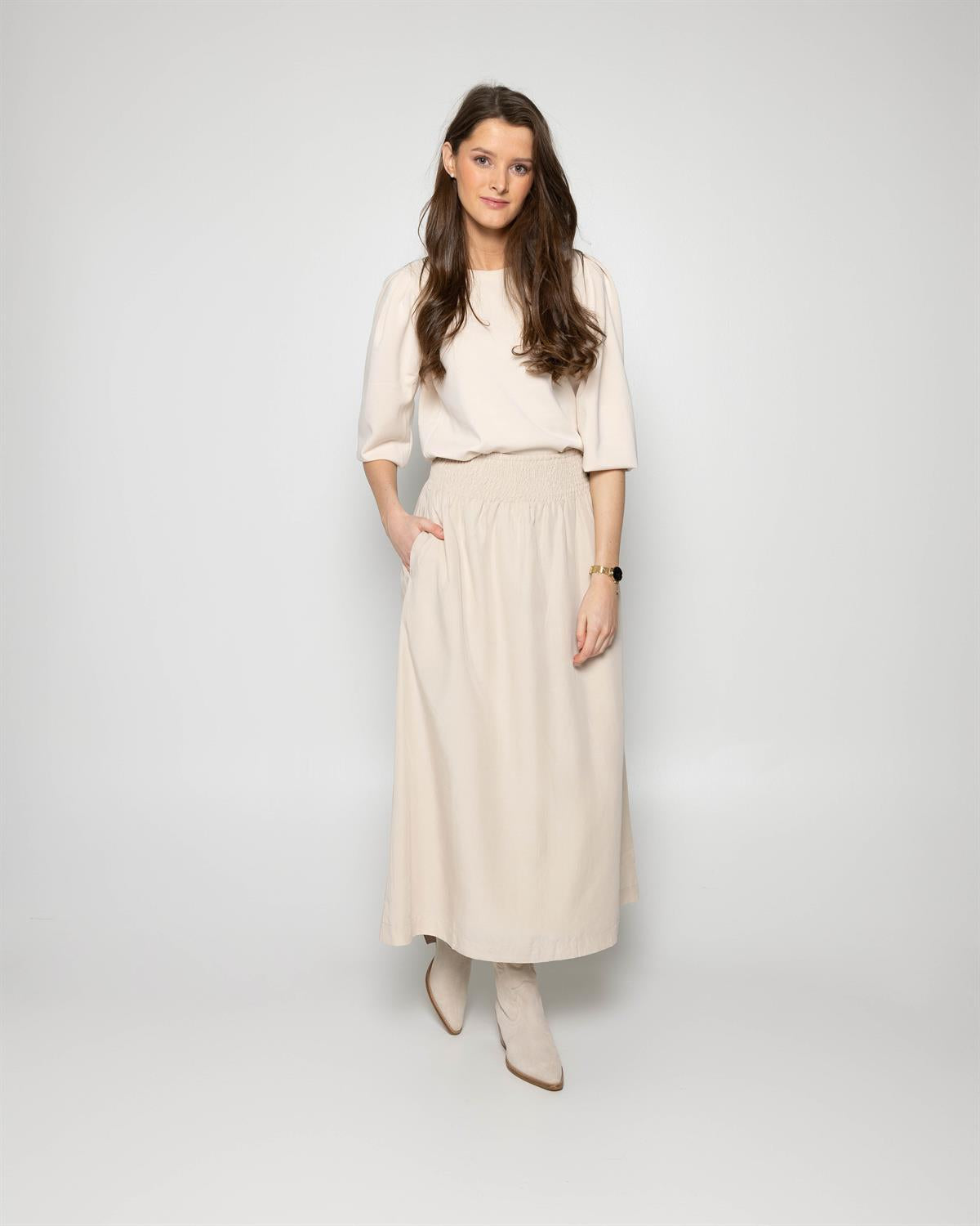 474613 JcSophie jupe midi sable