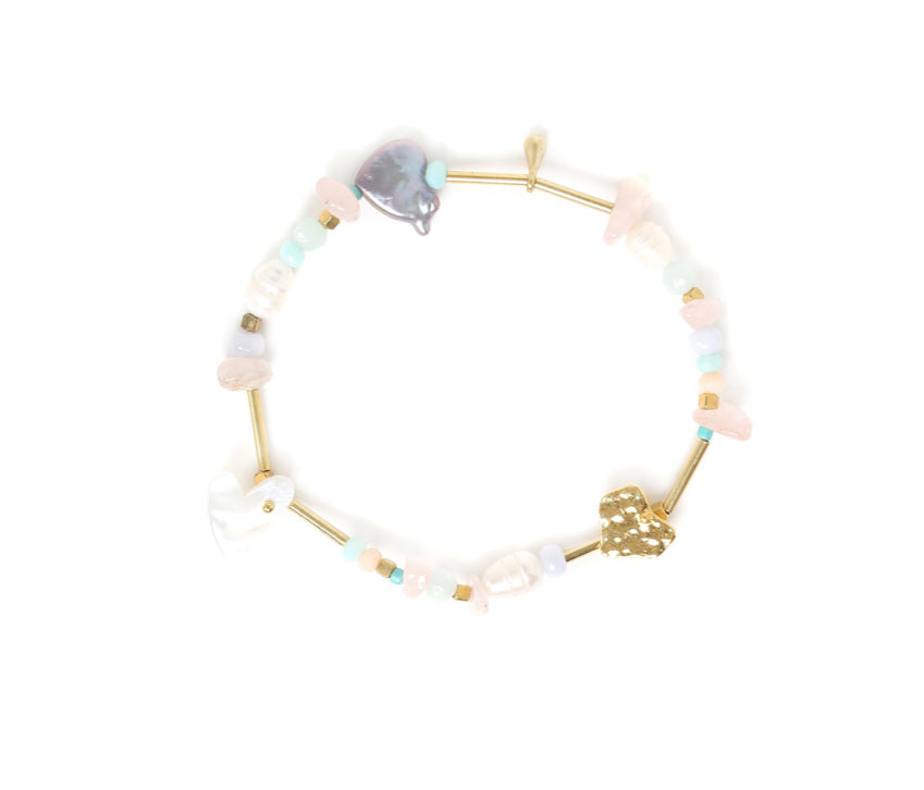 535213 Franck Herval bracelet coeurs