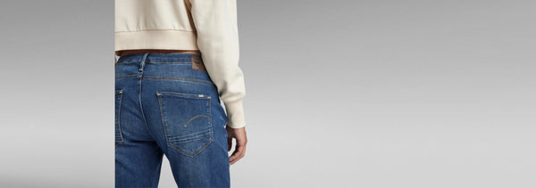 544823 G-Star jean Boyfriend bleu moyen