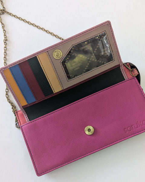 323215 SORUKA Sac portefeuille en cuir