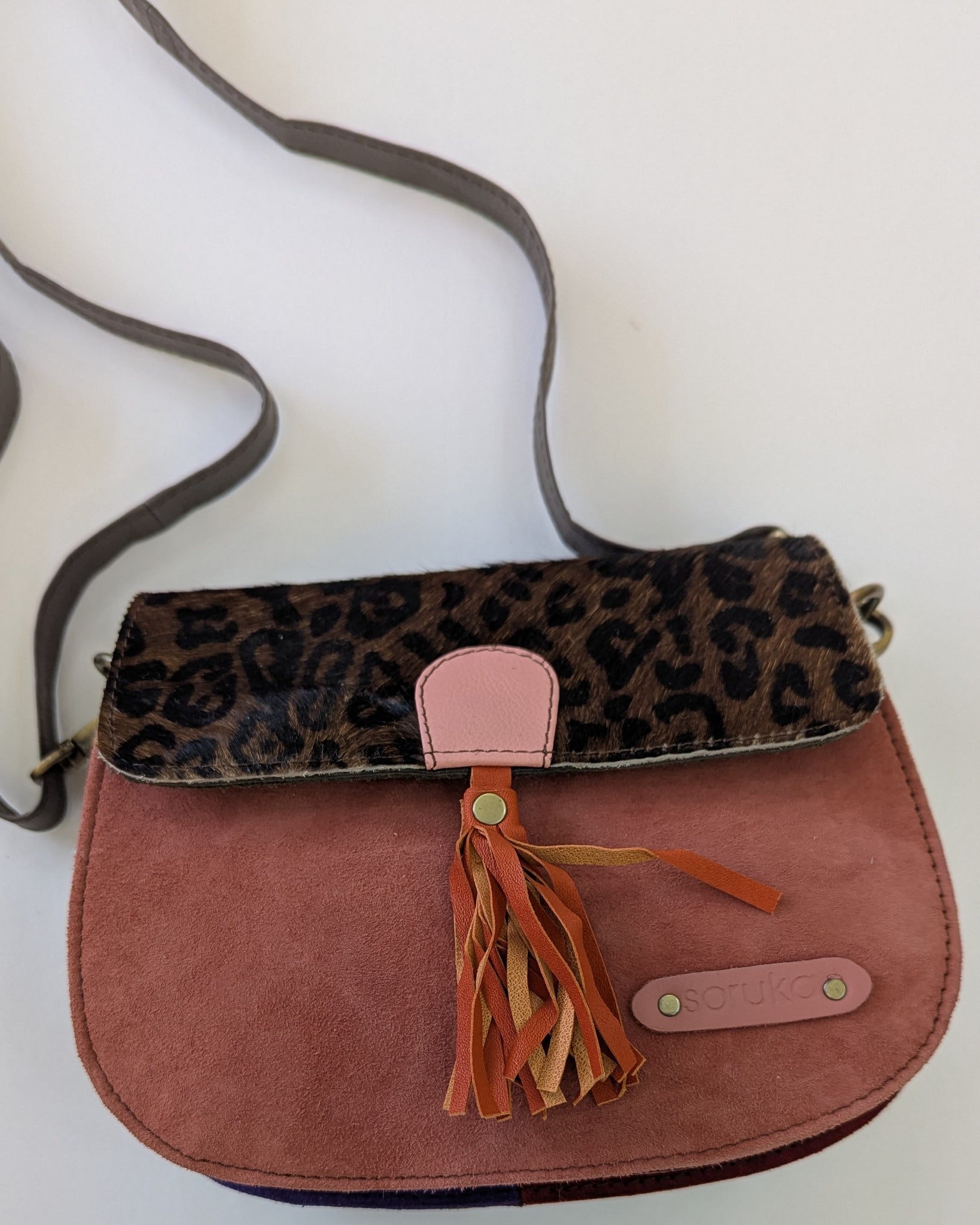 322515 SORUKA sac à 3 compartiments en cuir