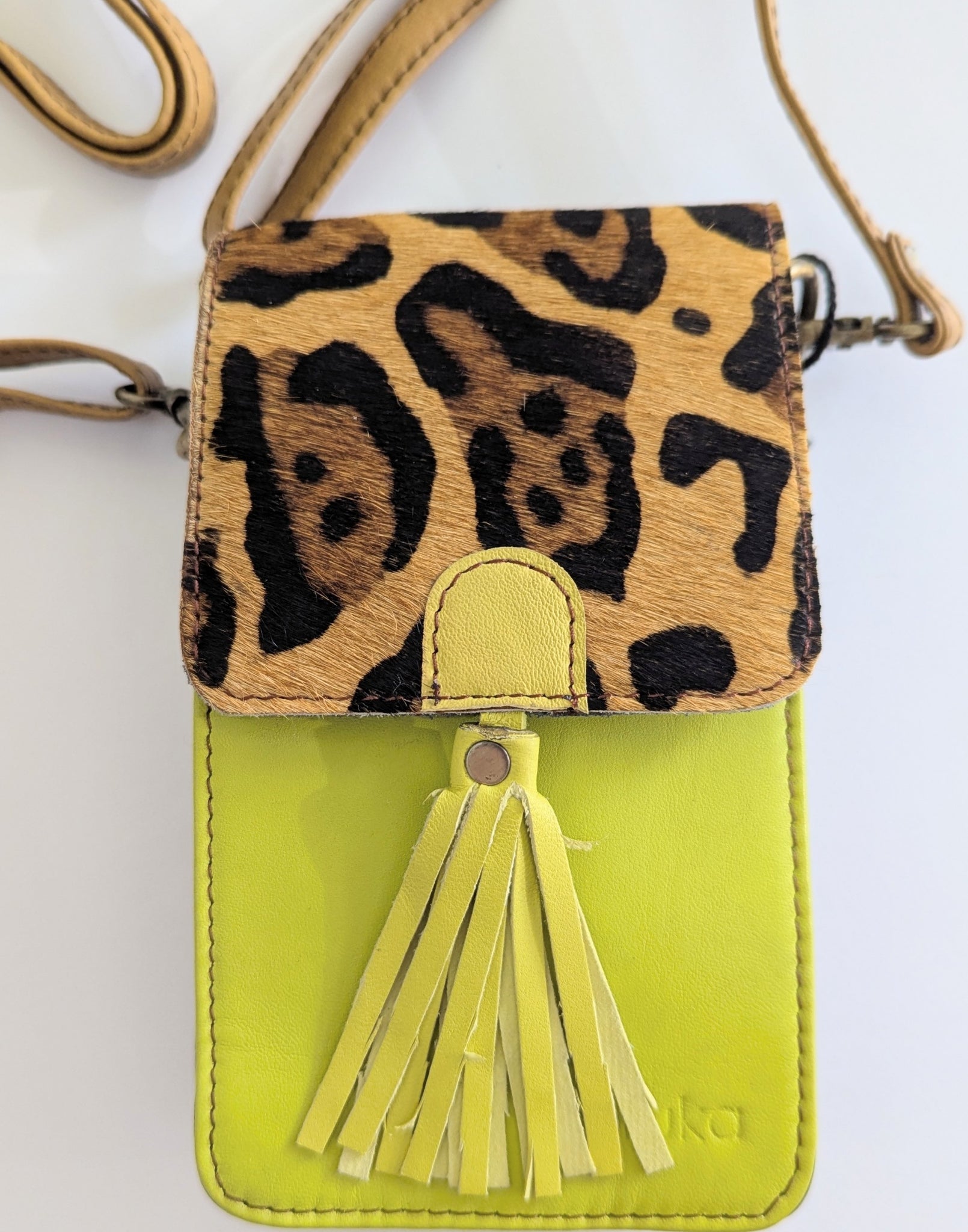 322615 SORUKA pochette à cellulaire en cuir