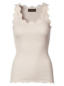 002 Rosemunde Camisole dentelle dans le haut
