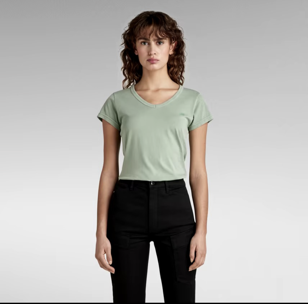 418122G-star t-shirt col V