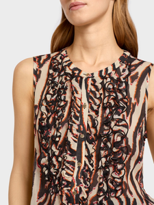 518913 Marccain blouse imprimé animal